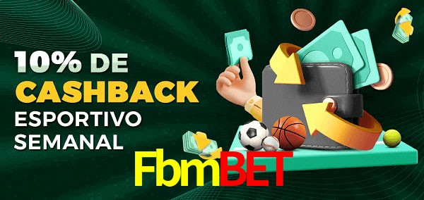 10% de bônus de cashback na Fbmbet