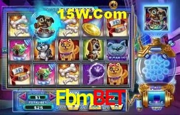 Interface moderna da plataforma Fbmbet